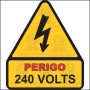 Perigo - 240 volts 